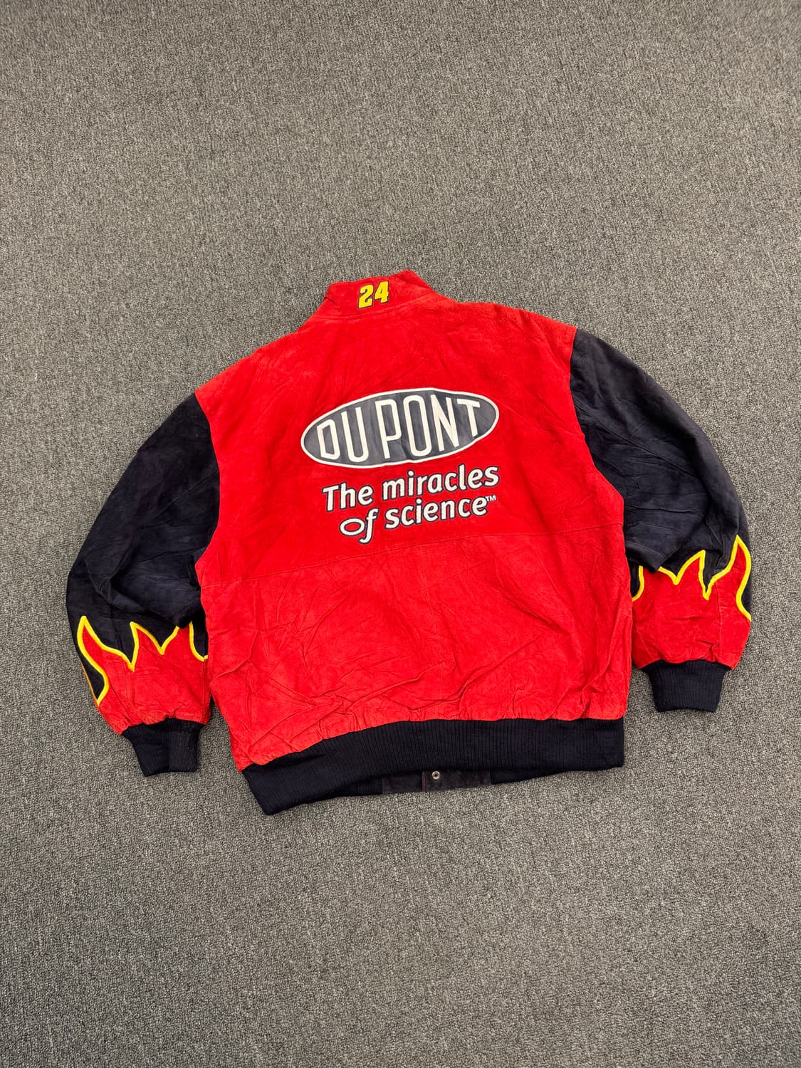 XL)제프 해밀턴 빈티지 듀퐁 플레임 레이싱 자켓 상품이미지6
