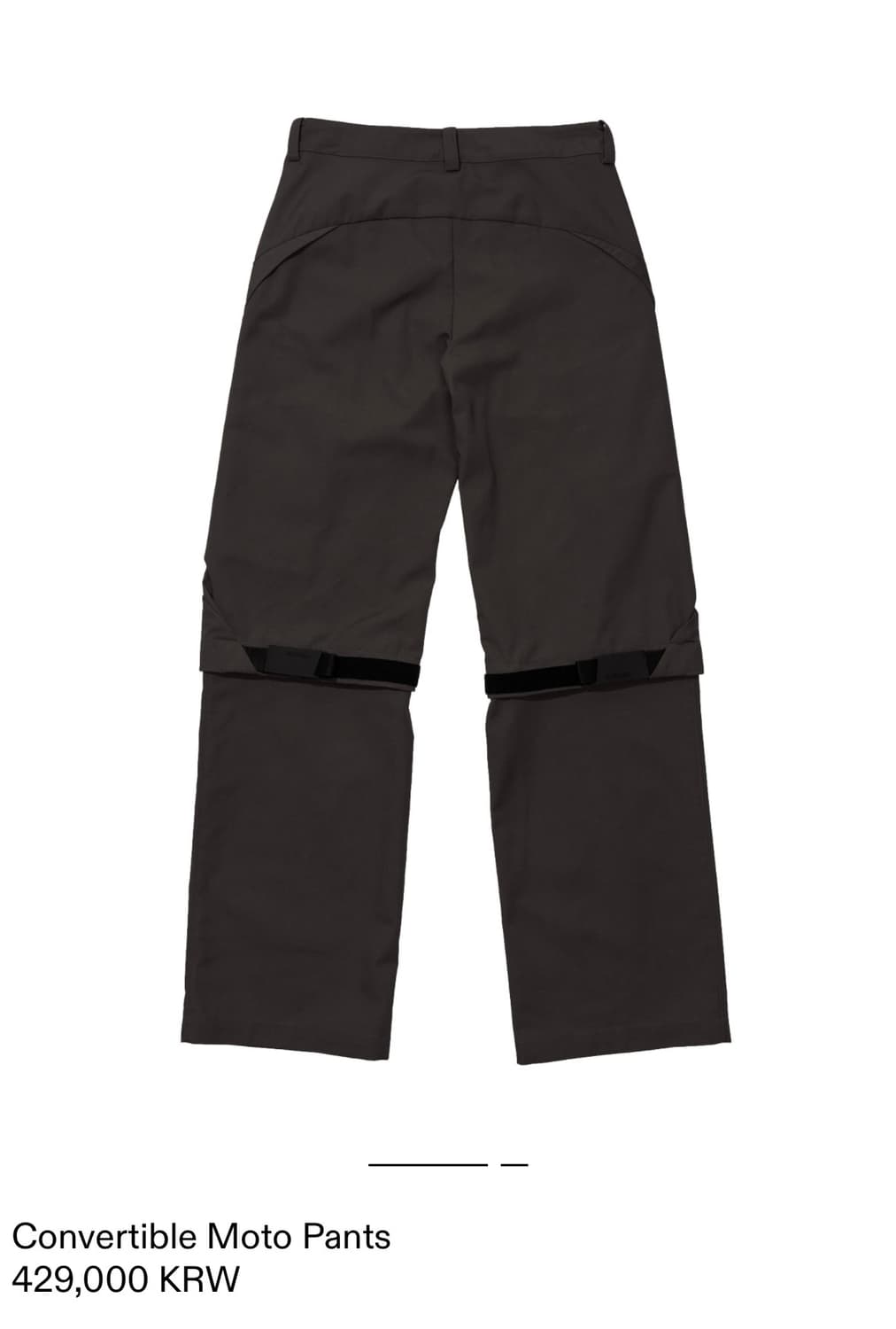 혜인서 Convertible Moto Pants 상품이미지4