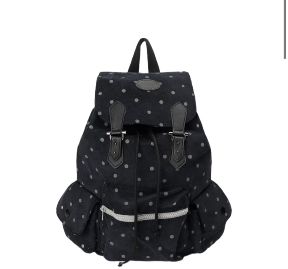 오헤시오 도트 백팩 네이비 상품이미지1