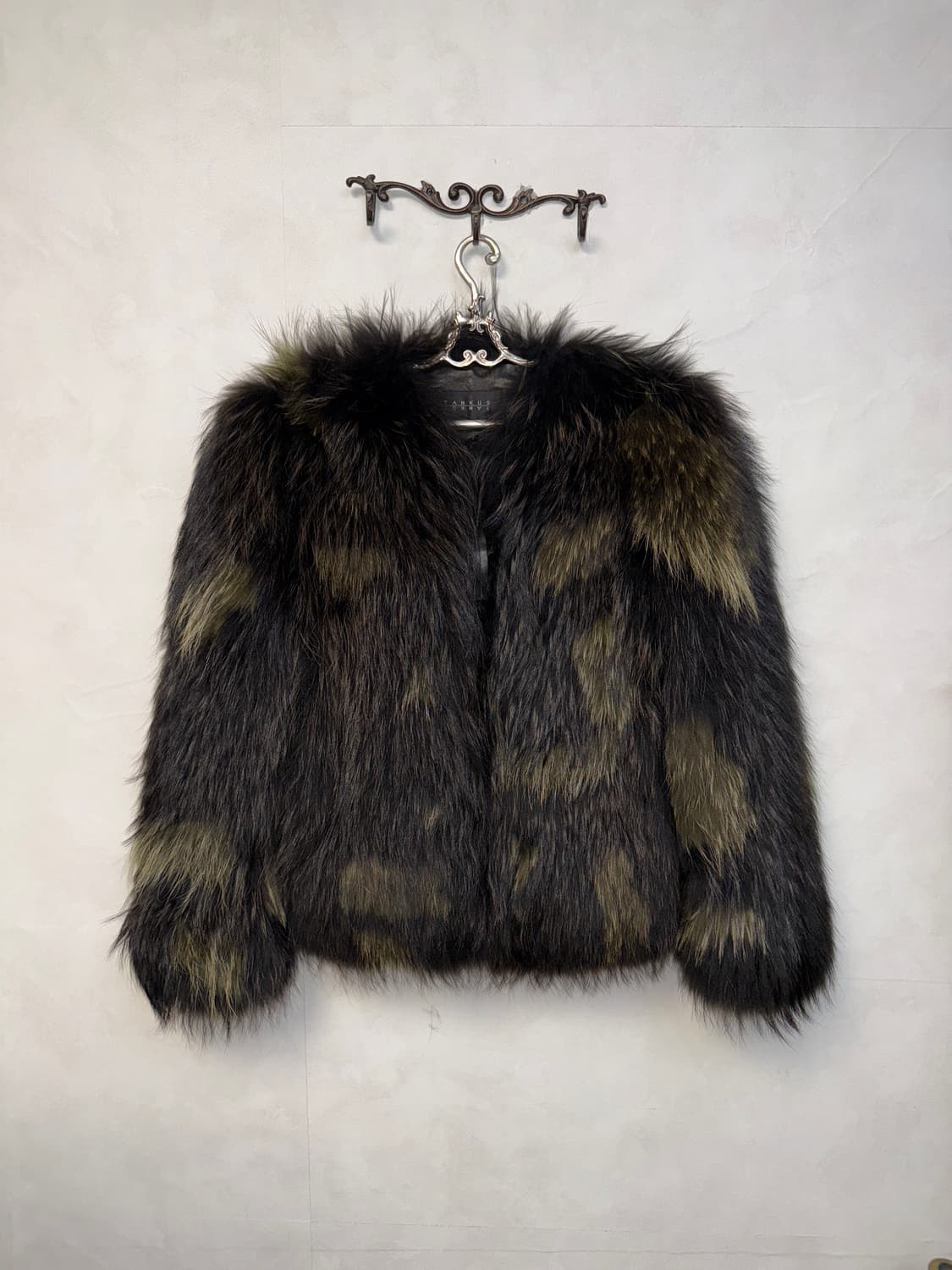 TANKUS khaki lamb skin raccoon fur jk 상품이미지1