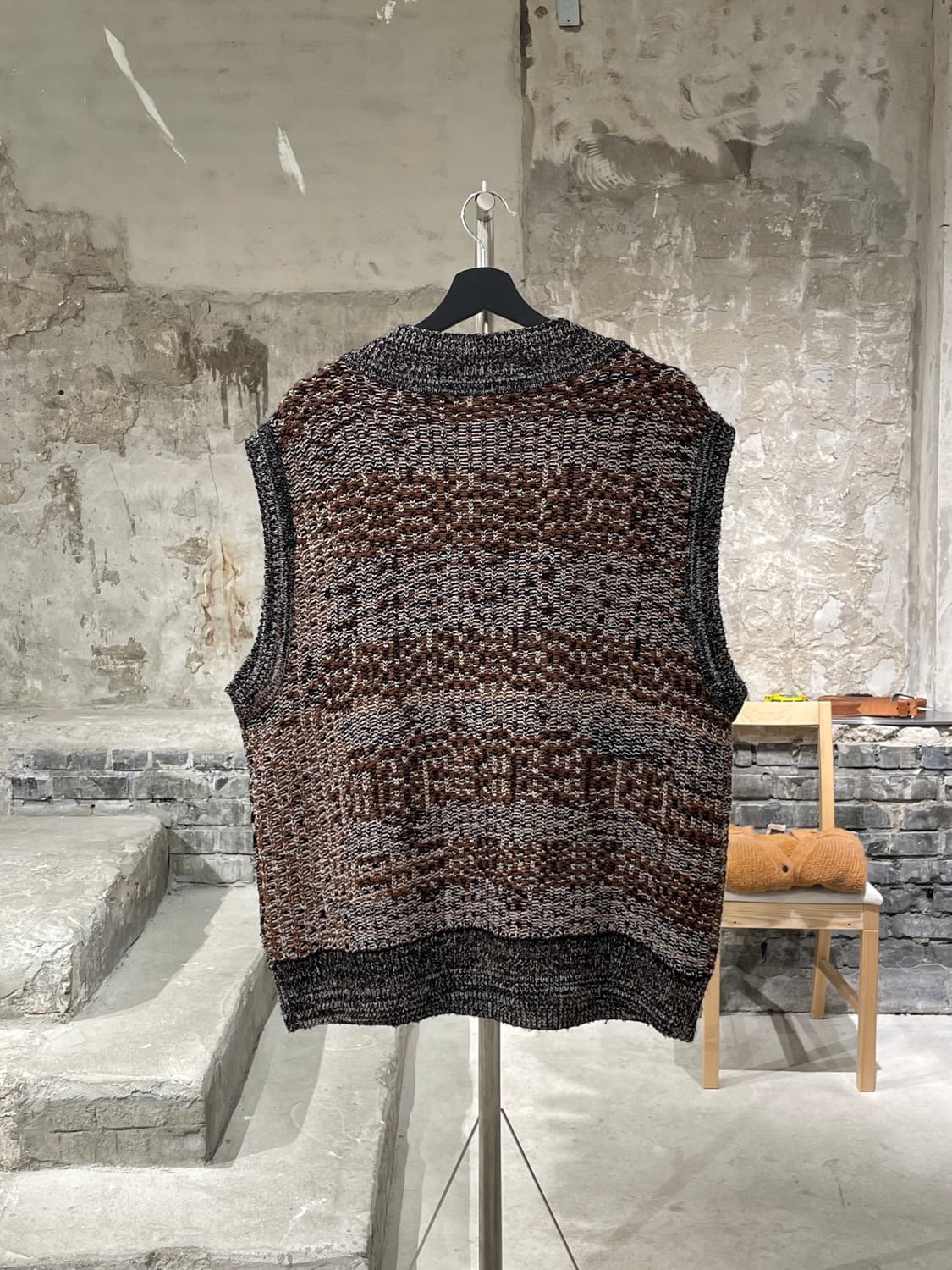 앤더슨벨 마레 모헤어 니트 베스트 상품이미지6