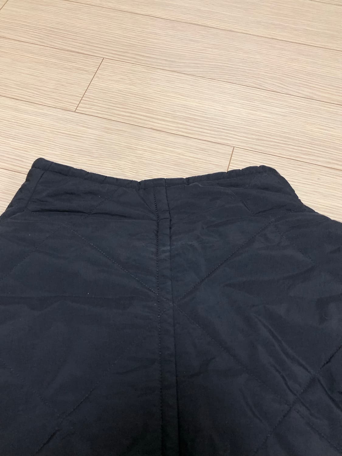 L 아르켓 퀼팅 버튼 패딩 자켓 블랙 상품이미지10