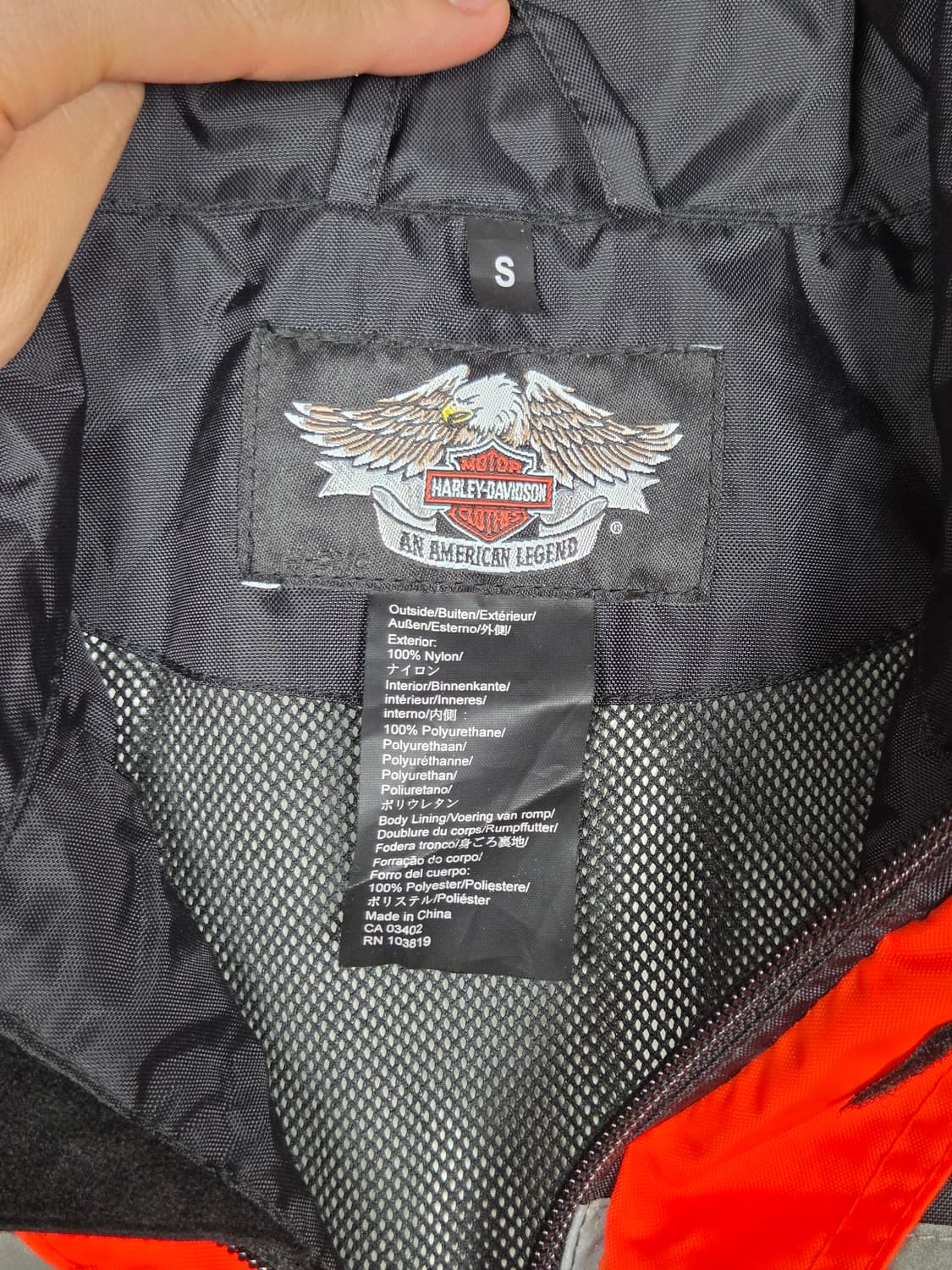[할리데이비슨] 하이 비즈 리플렉티브 라이딩 자켓 | A00150 상품이미지3