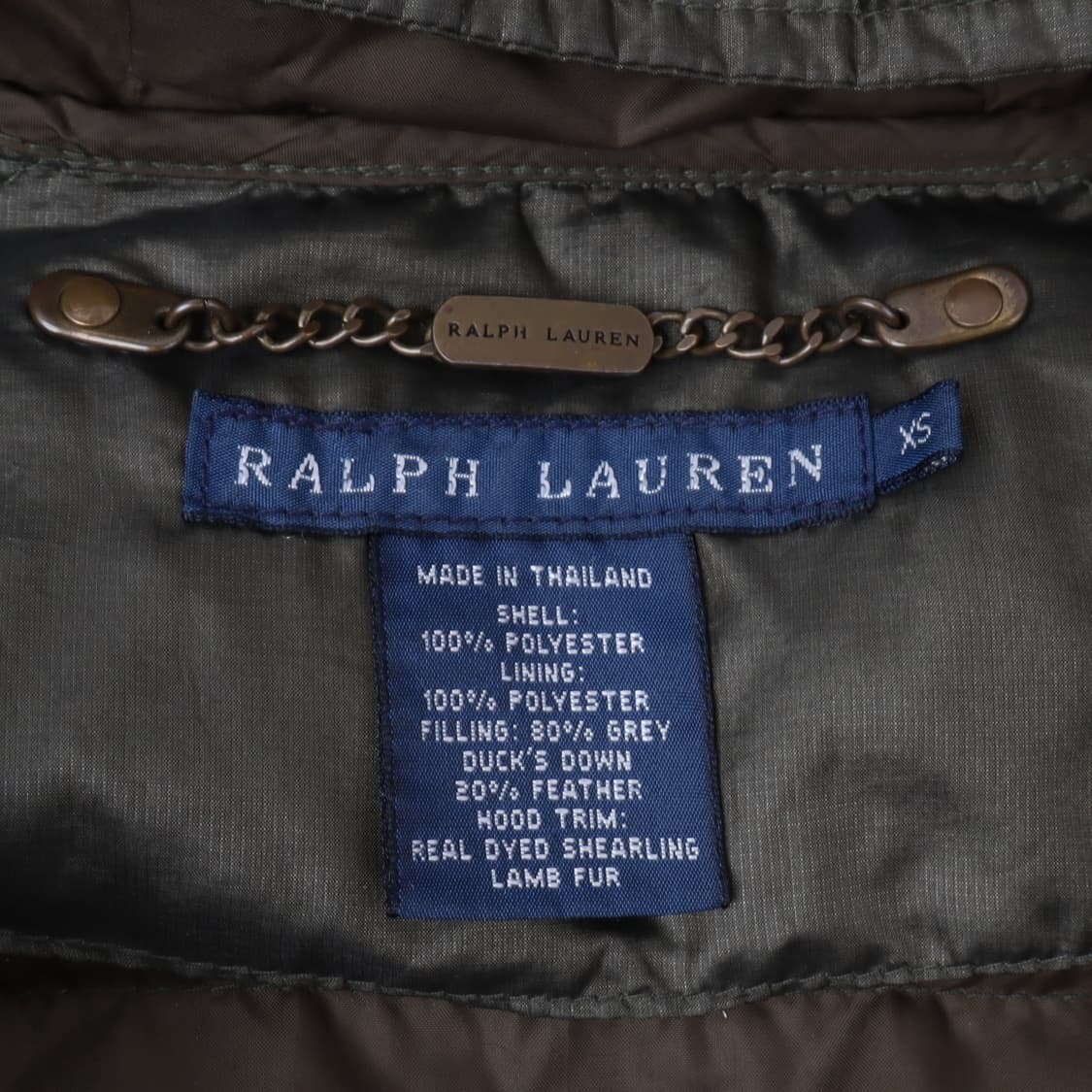 폴로 랄프로렌 카키 후디 유틸리티 패딩 상품이미지8