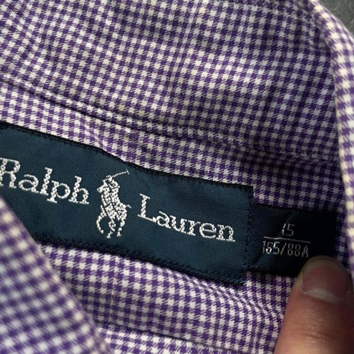 95 폴로 랄프로렌 체크 셔츠 상품이미지3
