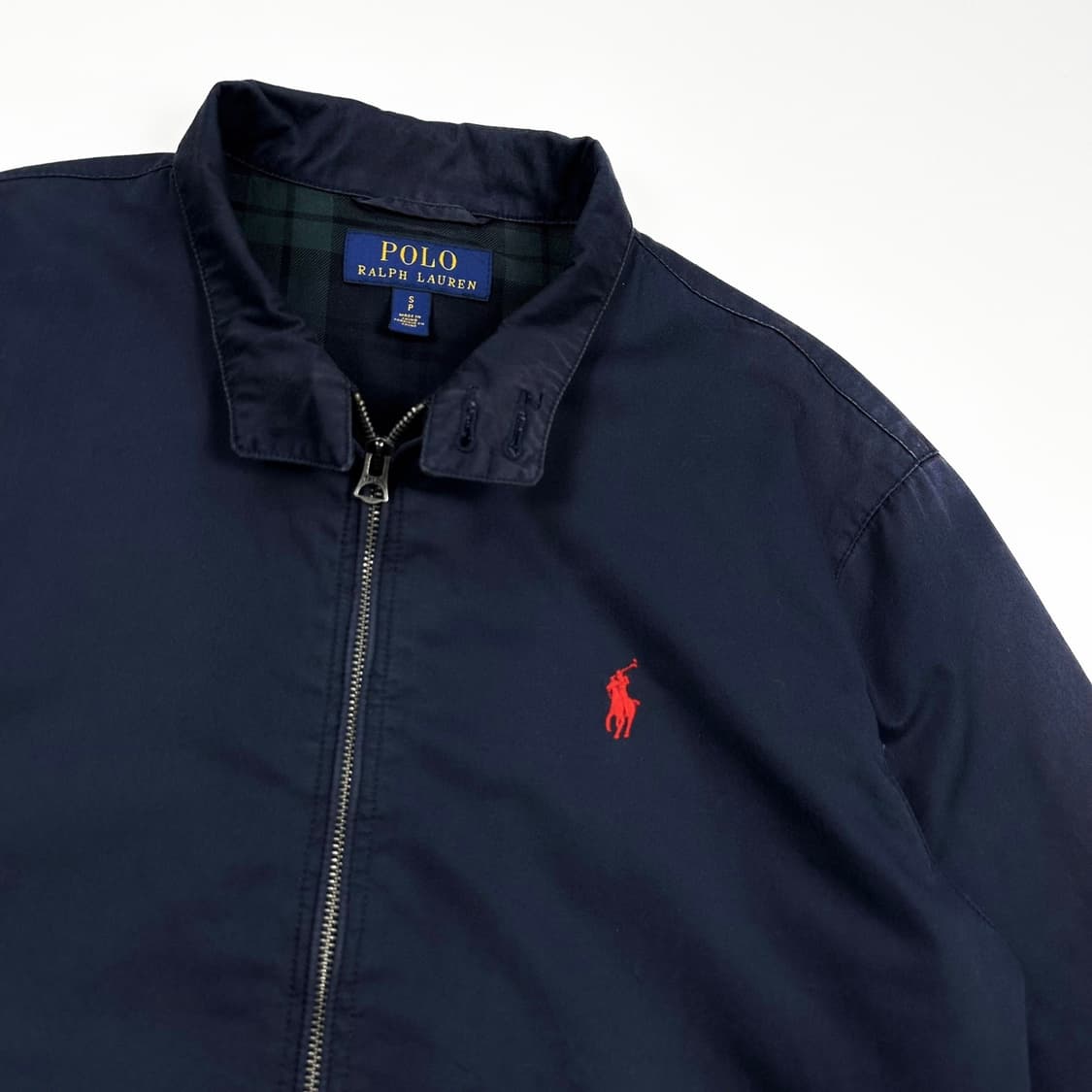 폴로 랄프로렌 포니 네이비 블루종 자켓 (S) 상품이미지3