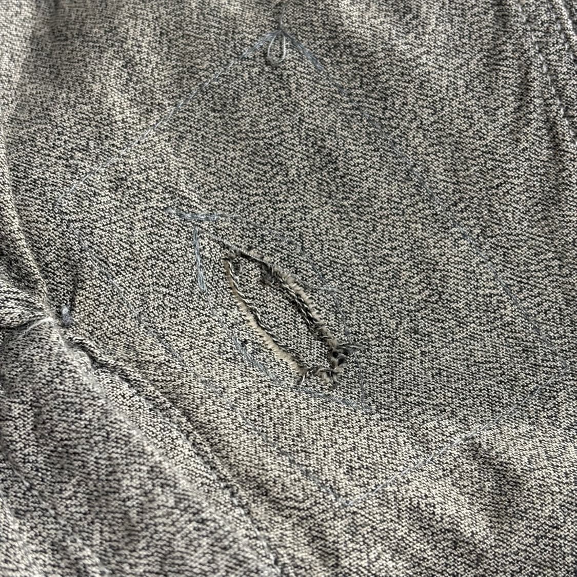 XL) BOWWOW 바우와우 24FW 프리즈너 블랙 샴브레이 셔츠 상품이미지7