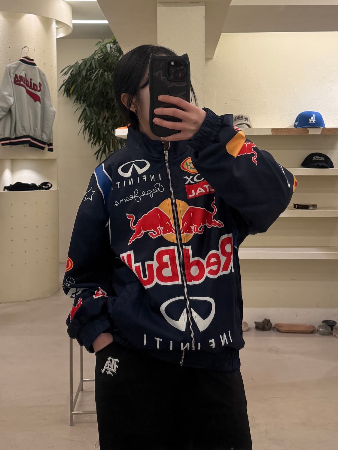 레드불 빈티지 레이싱 바람막이 자켓 U71 상품이미지1