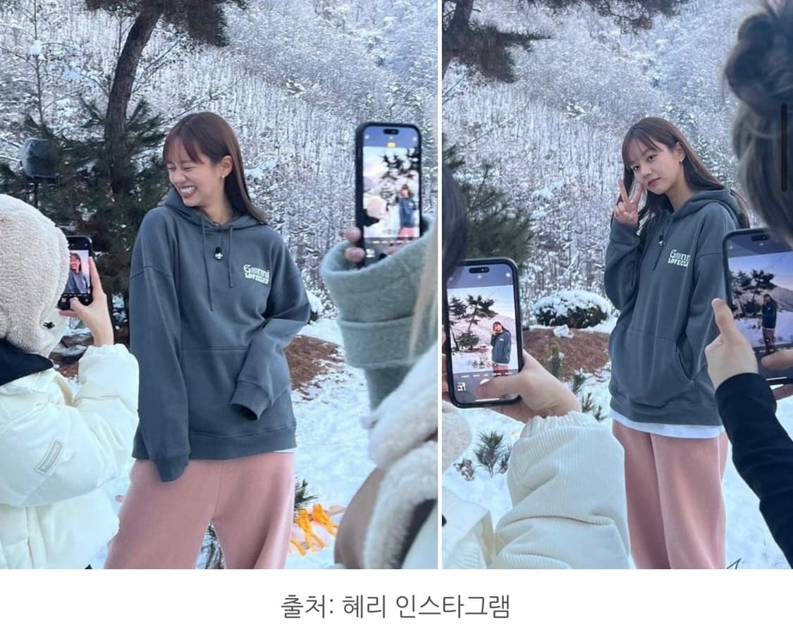 가니 아이솔리 러브클럽 후드 상품이미지3