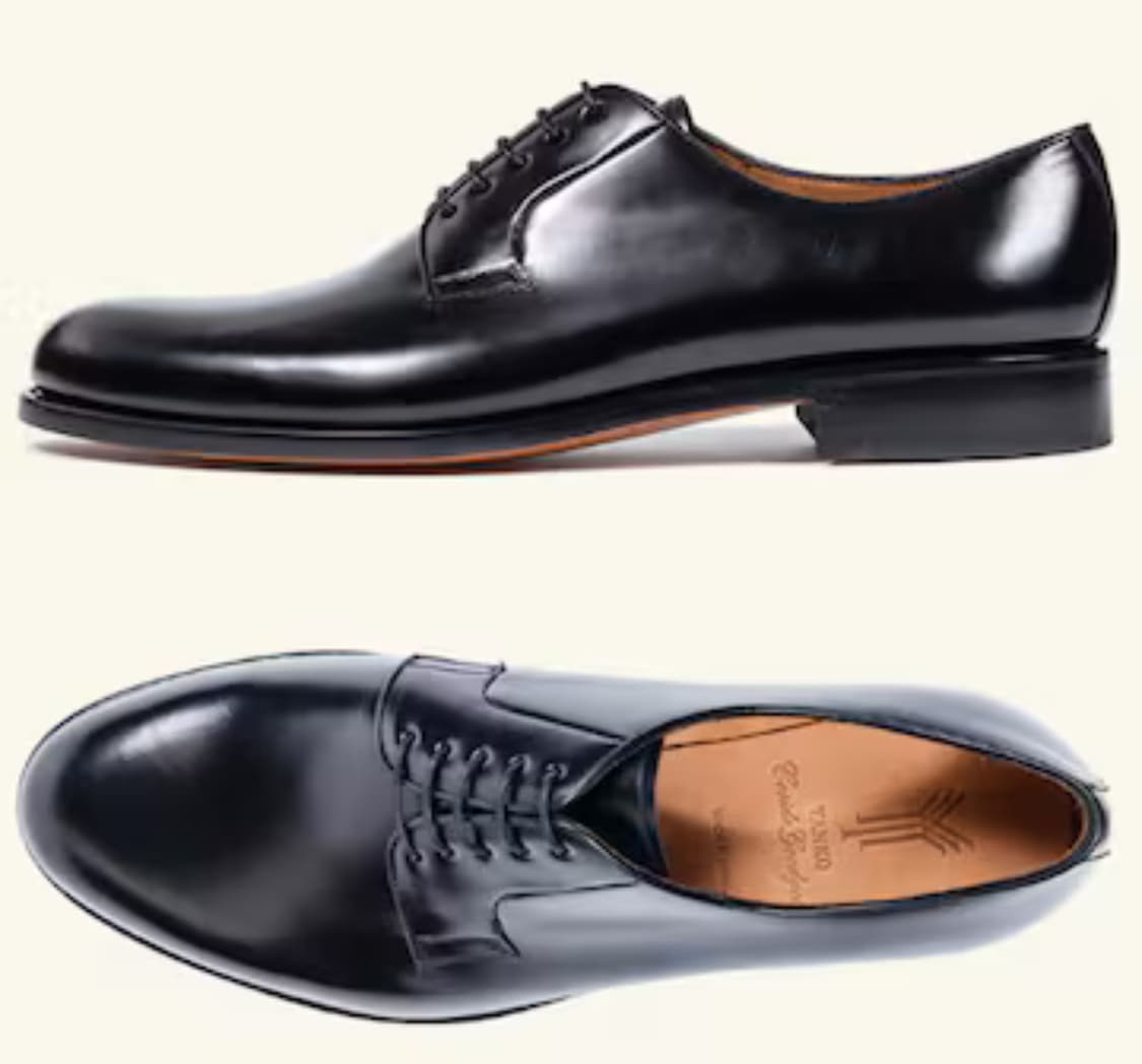 얀코 남성 더비 슈즈 블랙 6사이즈 (250~255) 상품이미지1