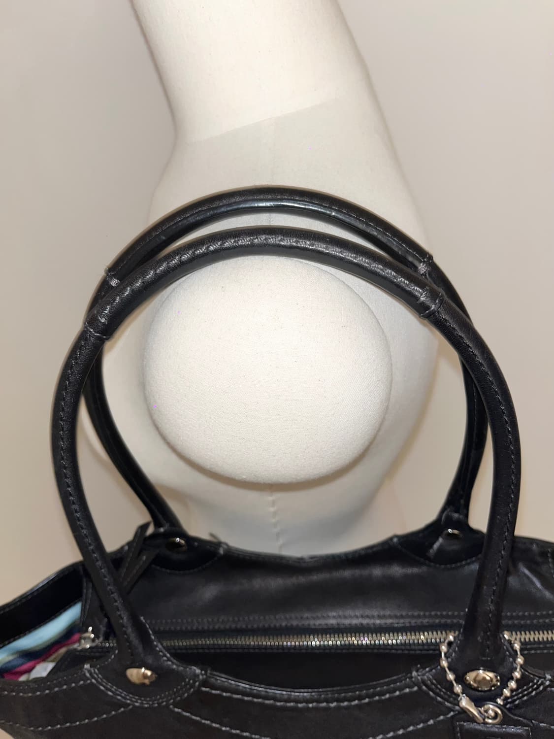  📦2000ss Coach allblack shoulder bag 상품이미지7