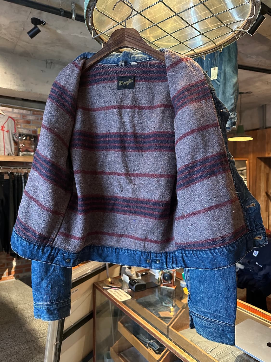 70s USA 빈티지 랭글러 20MJ 데님 자켓 124MJ 상품이미지4