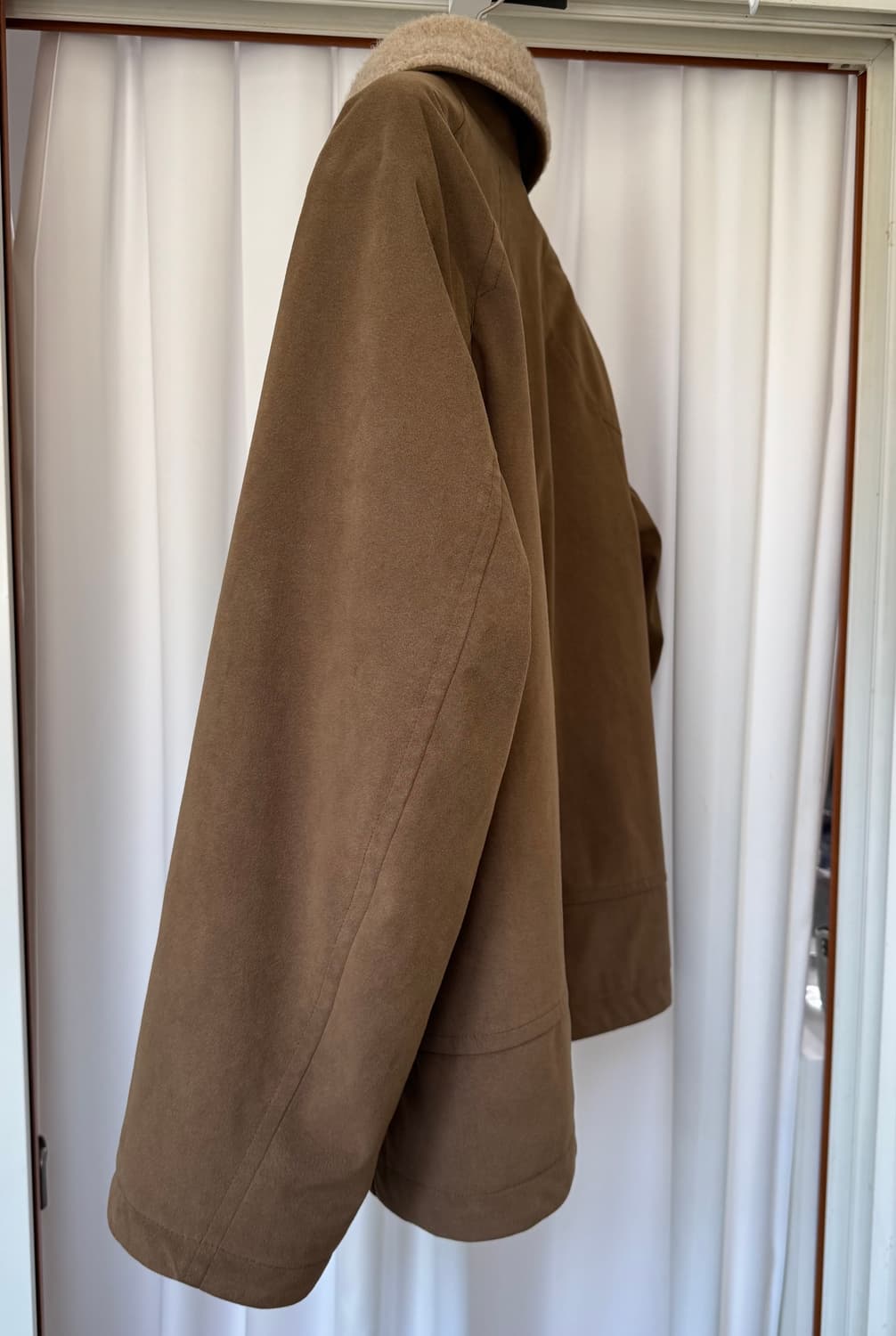 도큐먼트 /비건스웨이드 빅포켓 자켓 올리브 / M 상품이미지7