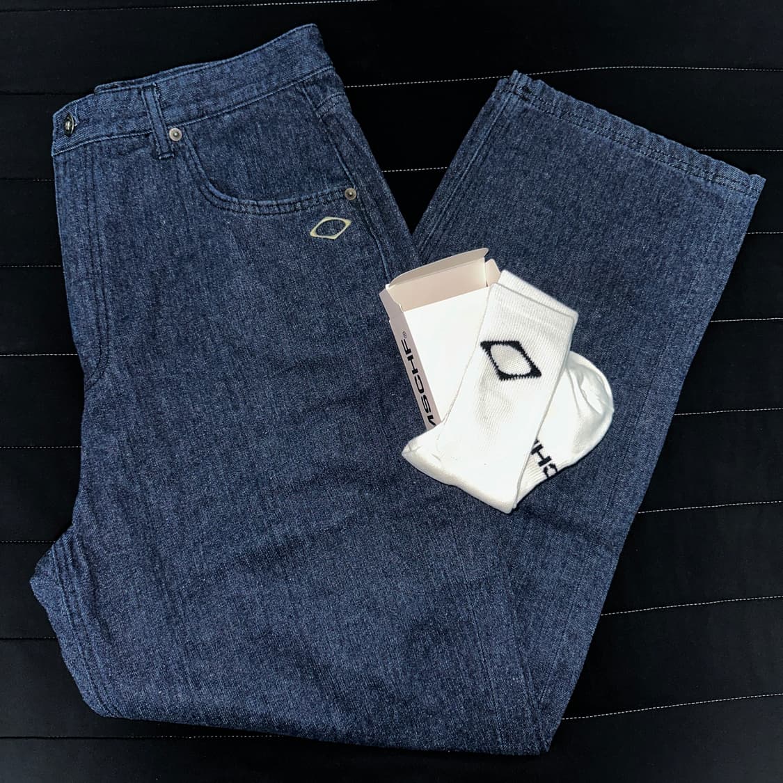 미스치프 롬버스 슬라우치 진_ 인디고 상품이미지1