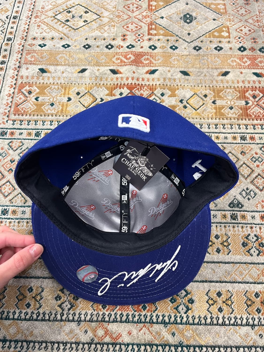 뉴에라 MLB LA 다저스 캡 블루 #csz3063 상품이미지8