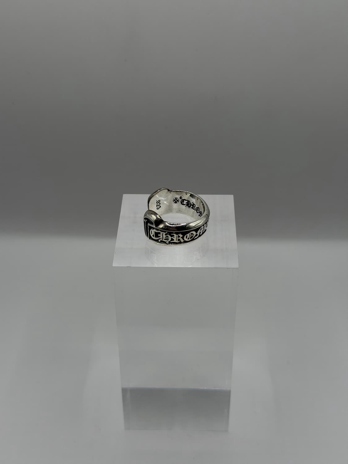 크롬하츠 반지 판매합니다. [말발굽 링][스크롤 라벨링 S] 상품이미지4