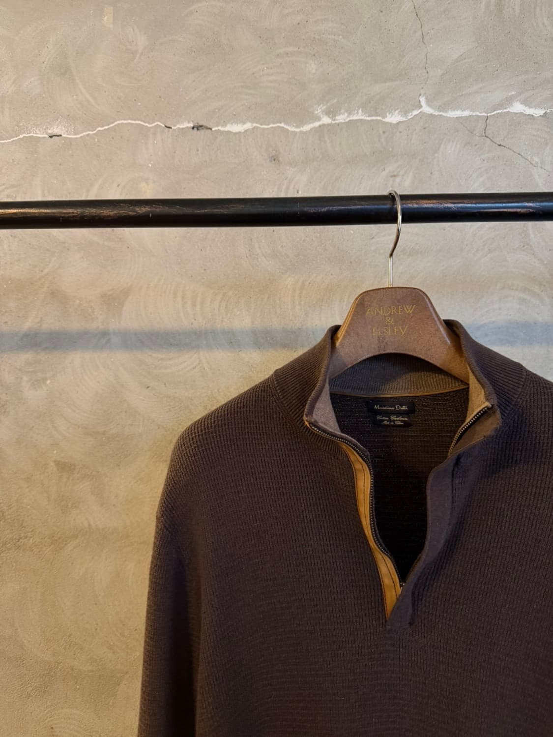 마시모두티 짚업 니트 100 상품이미지2