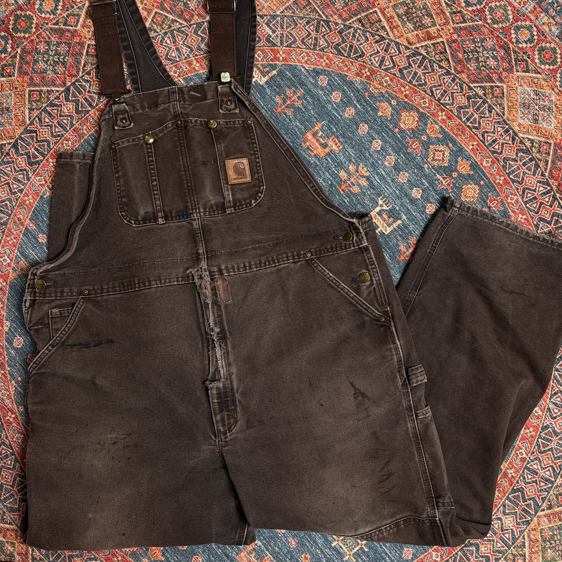 칼하트 더블니 오버롤 상품이미지2