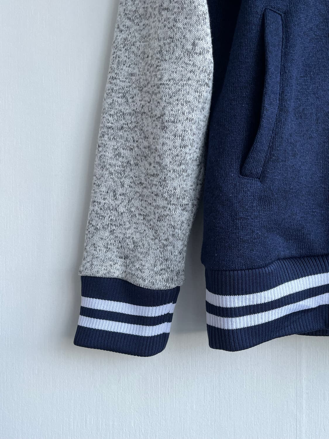 Dickies 네이비 배색 후드 스타디움 자켓 상품이미지3