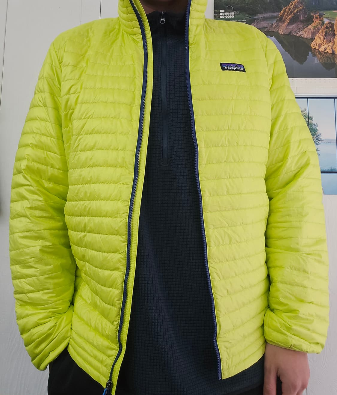 Patagonia 파타고니아 다운 경량 패딩 M 상품이미지4