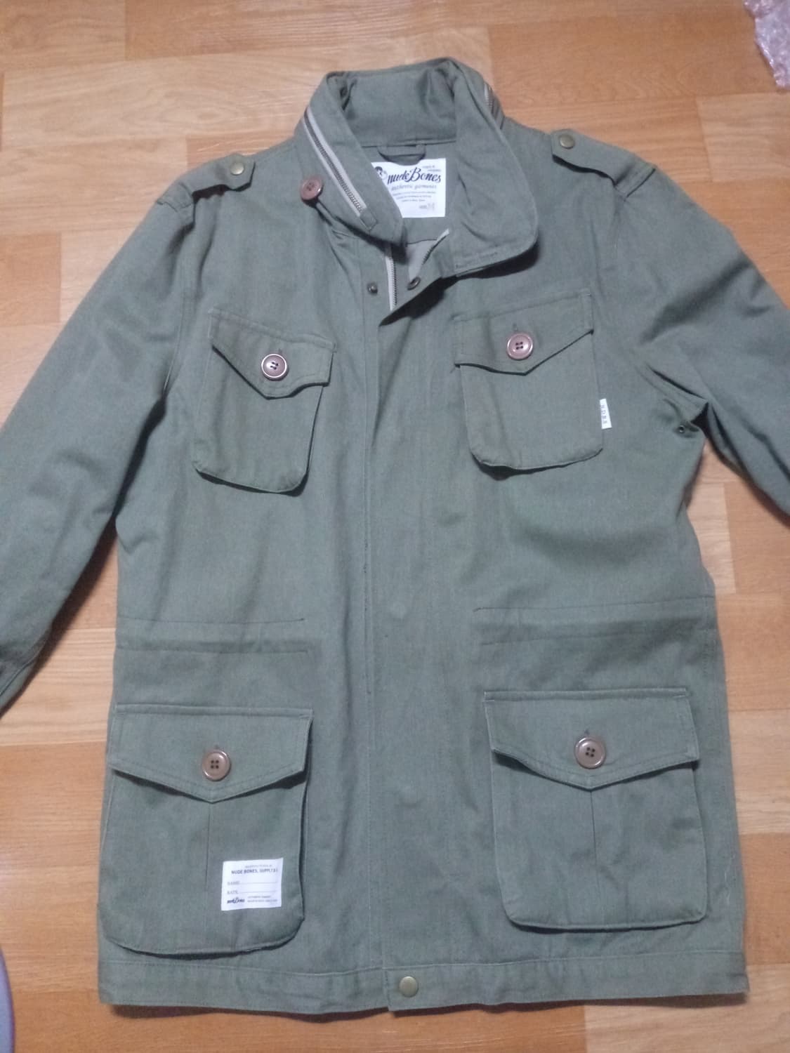 (미사용 제품) 누드본즈 M65 자켓 상품이미지2