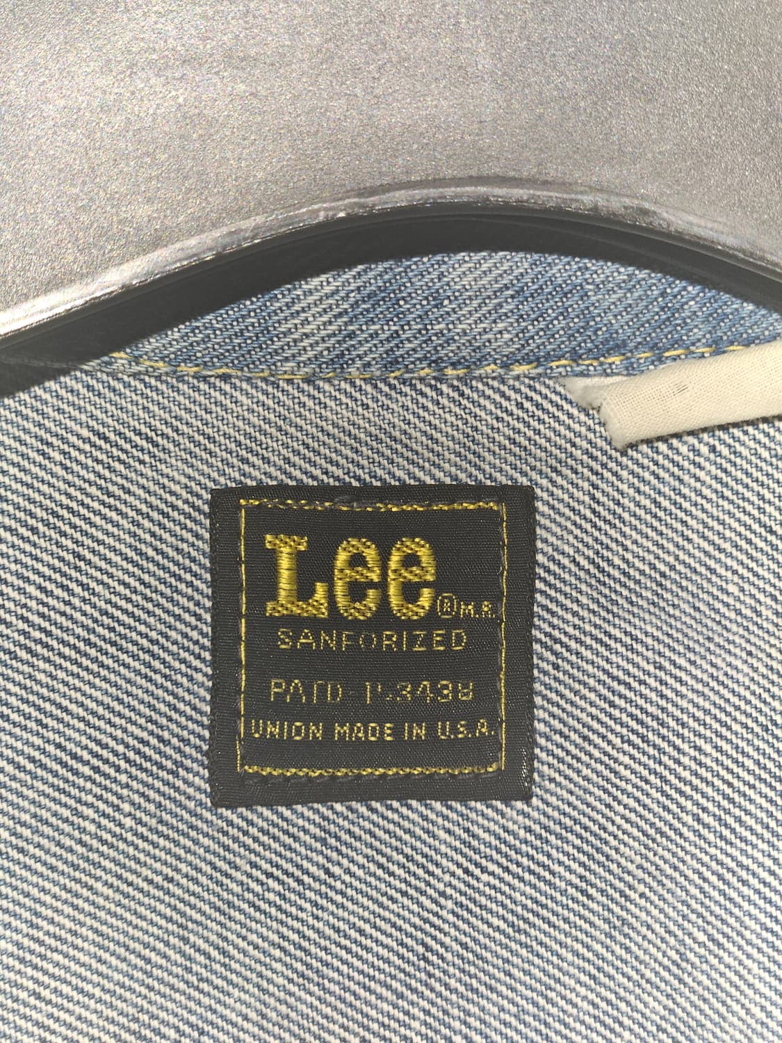 70s LEE 101j 데님 자켓 usa 상품이미지6