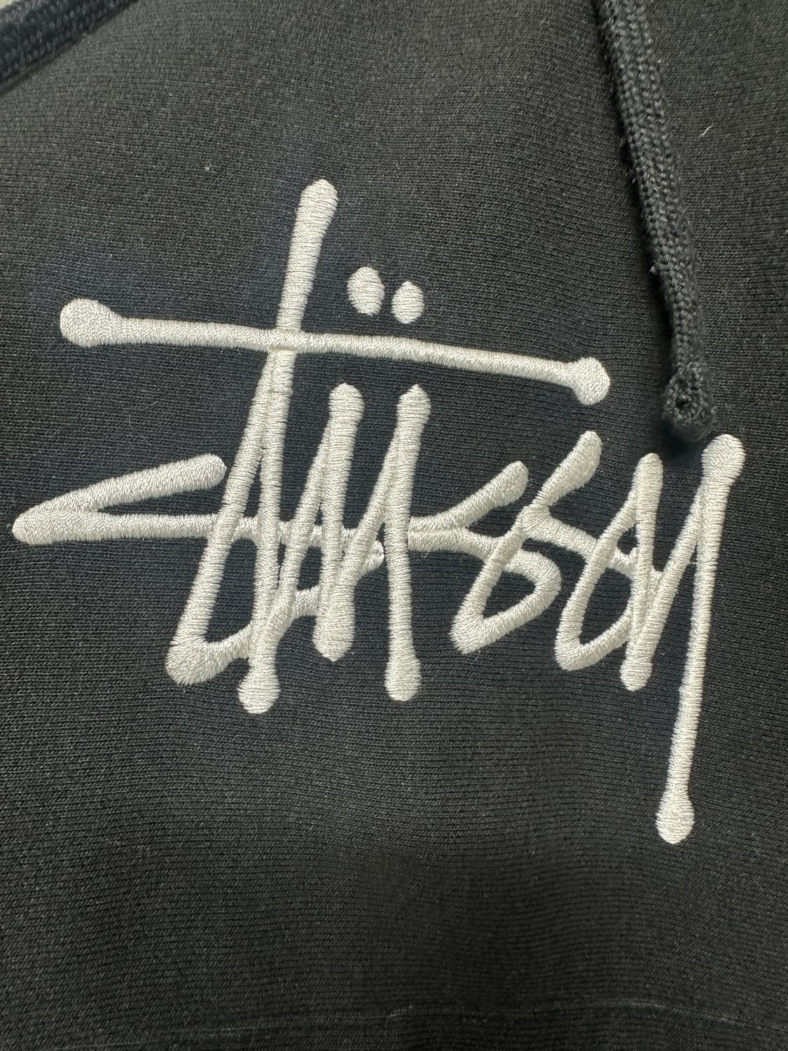 스투시 베이직 아플리케 후드 상품이미지4