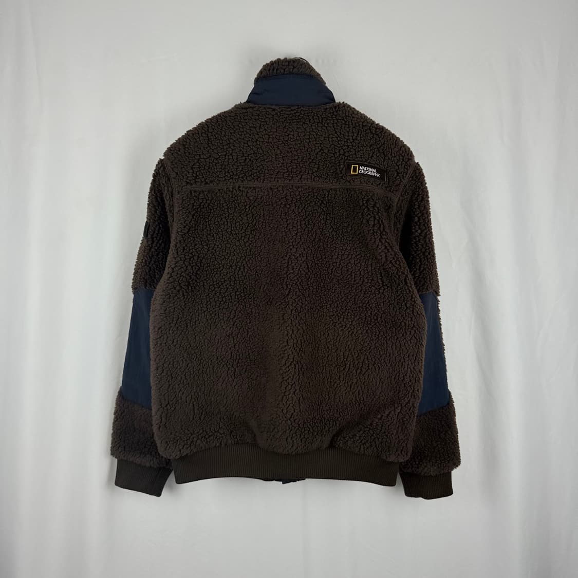 (S) 내셔널지오그래픽 양털 플리스 자켓 브라운 상품이미지4