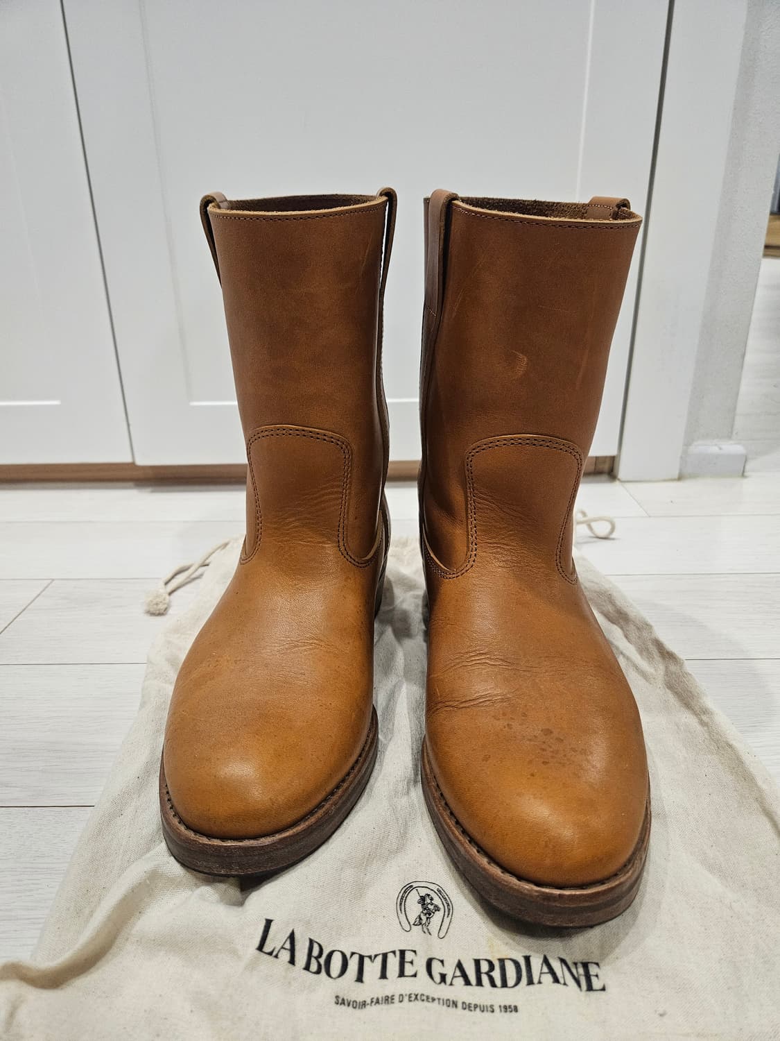 라보테 가르디안 소가죽 부츠 브라운(LA BOTTE GARDIANE) 상품이미지1