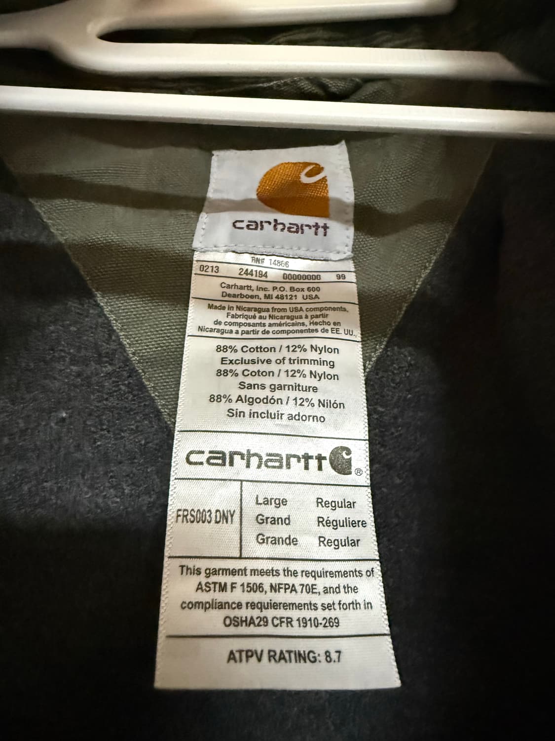 칼하트 자켓 상품이미지2