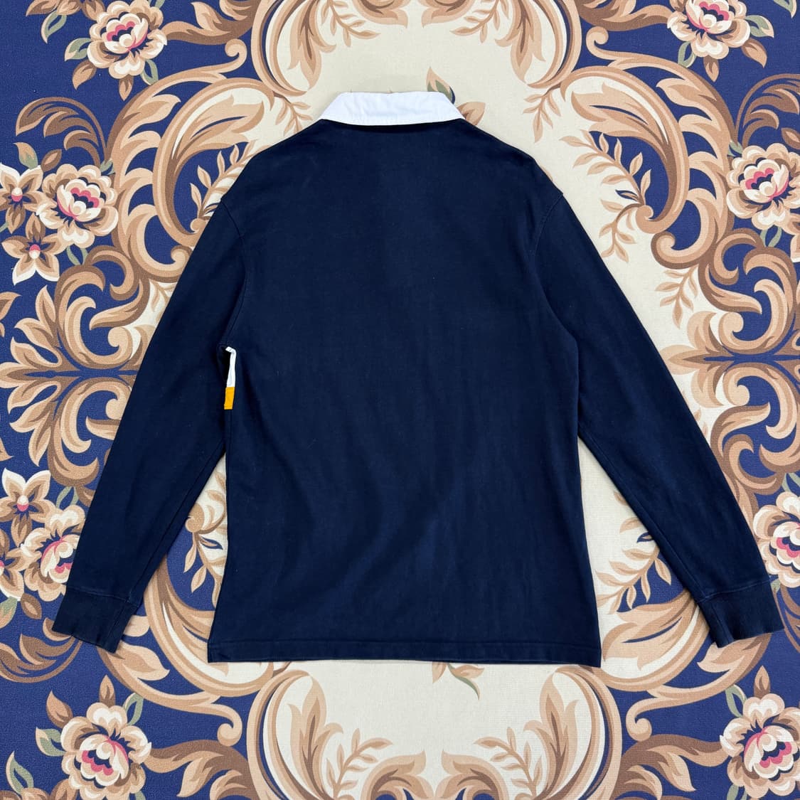 (M)디키즈 DICKIES 스펠아웃 럭비티셔츠(네이비) 상품이미지4