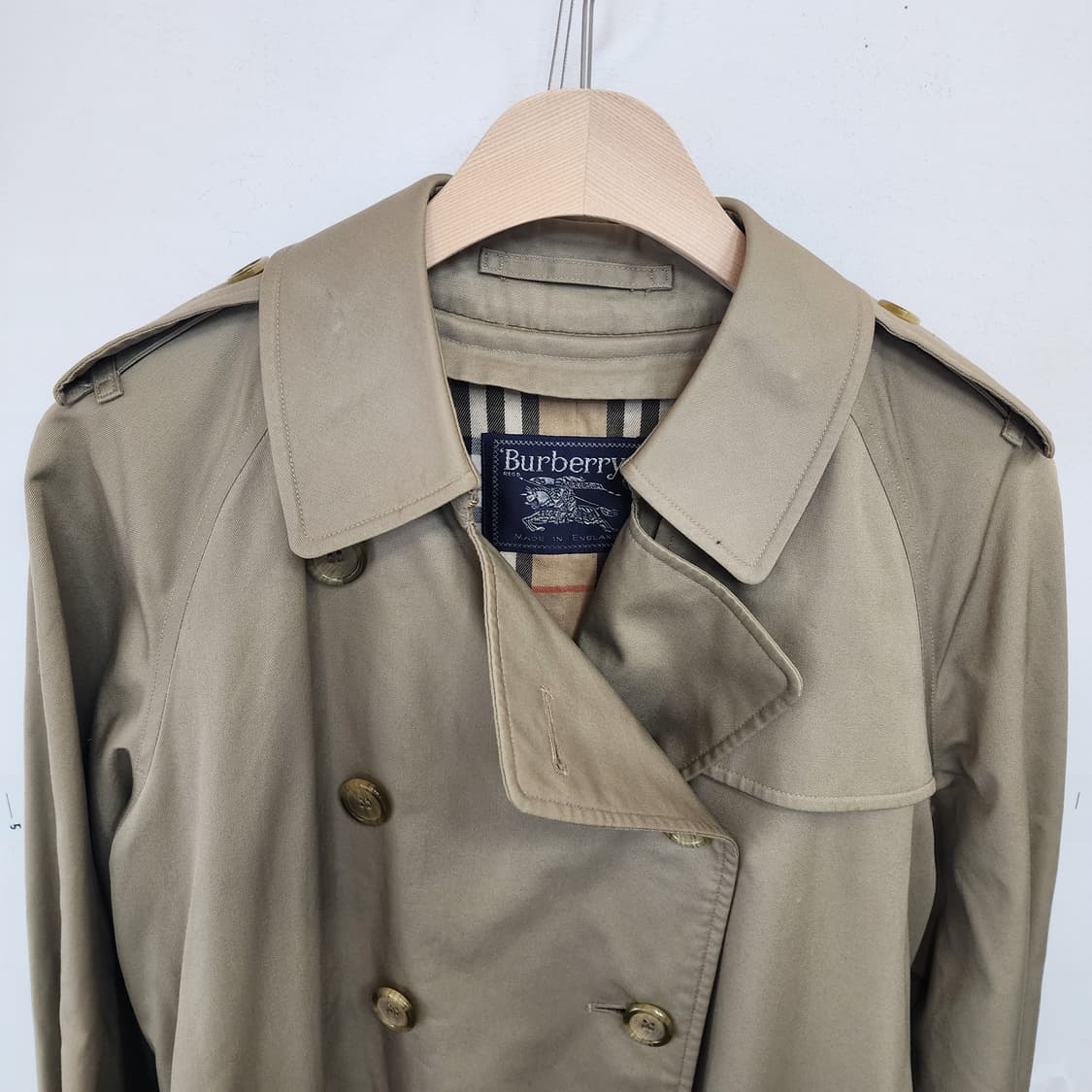 버버리 트렌치 코트 베이지 롱코트 상품이미지2
