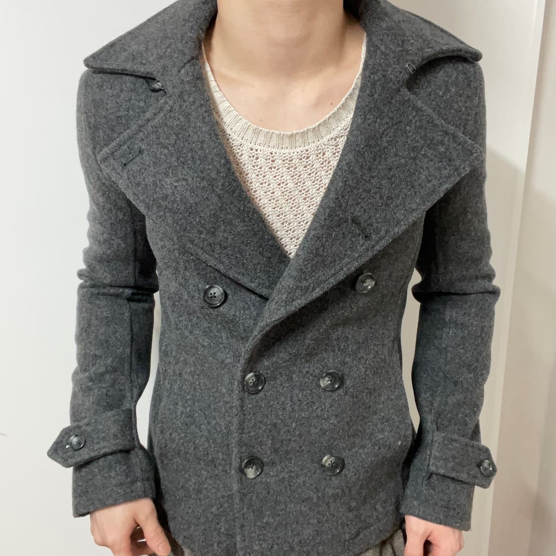 TORNADO MART CHARCOAL BLAZER 상품이미지2