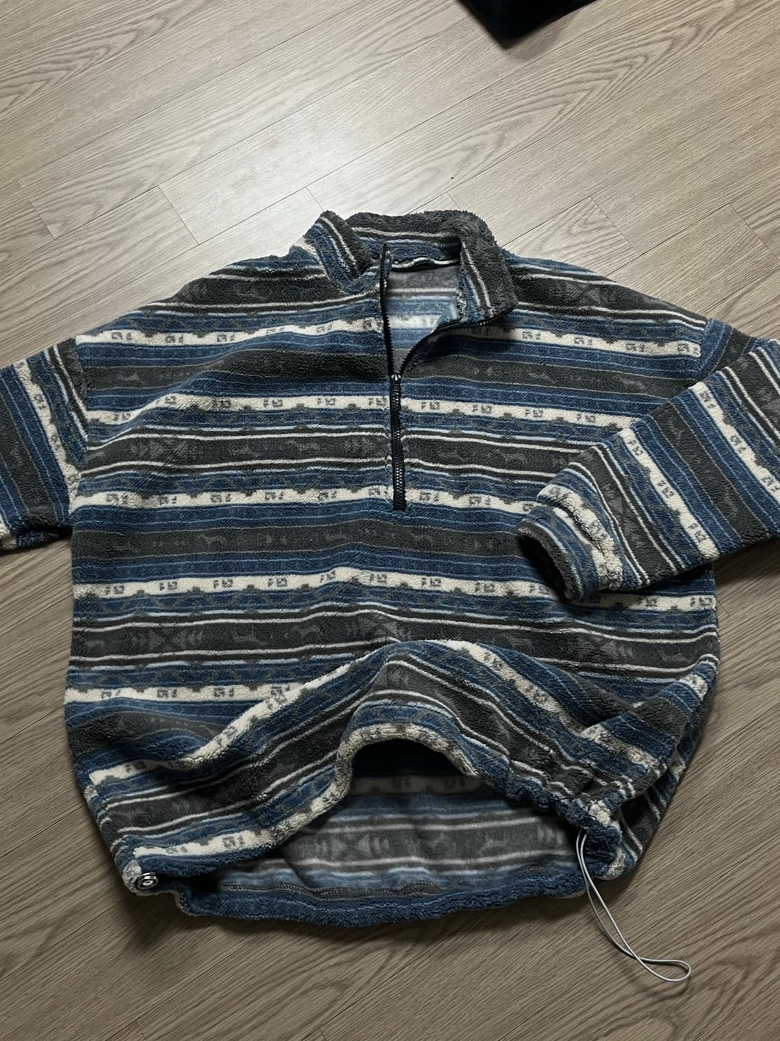 [새상품] 신칠라 맛 반집업 하프집업 후리스 상품이미지3