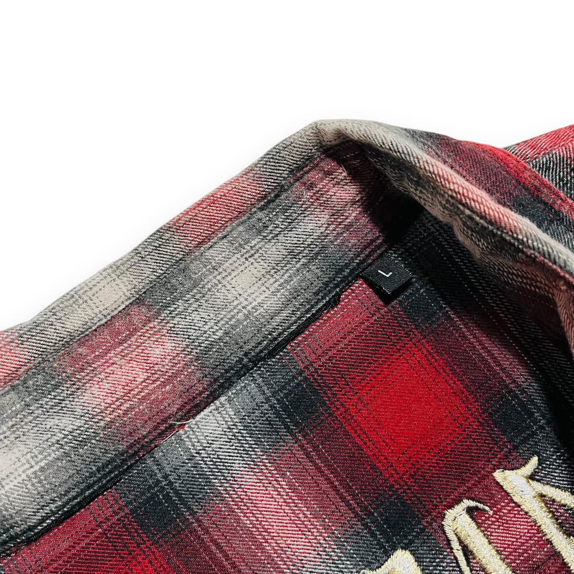 Vanson Eagle red checkered shirt 상품이미지7