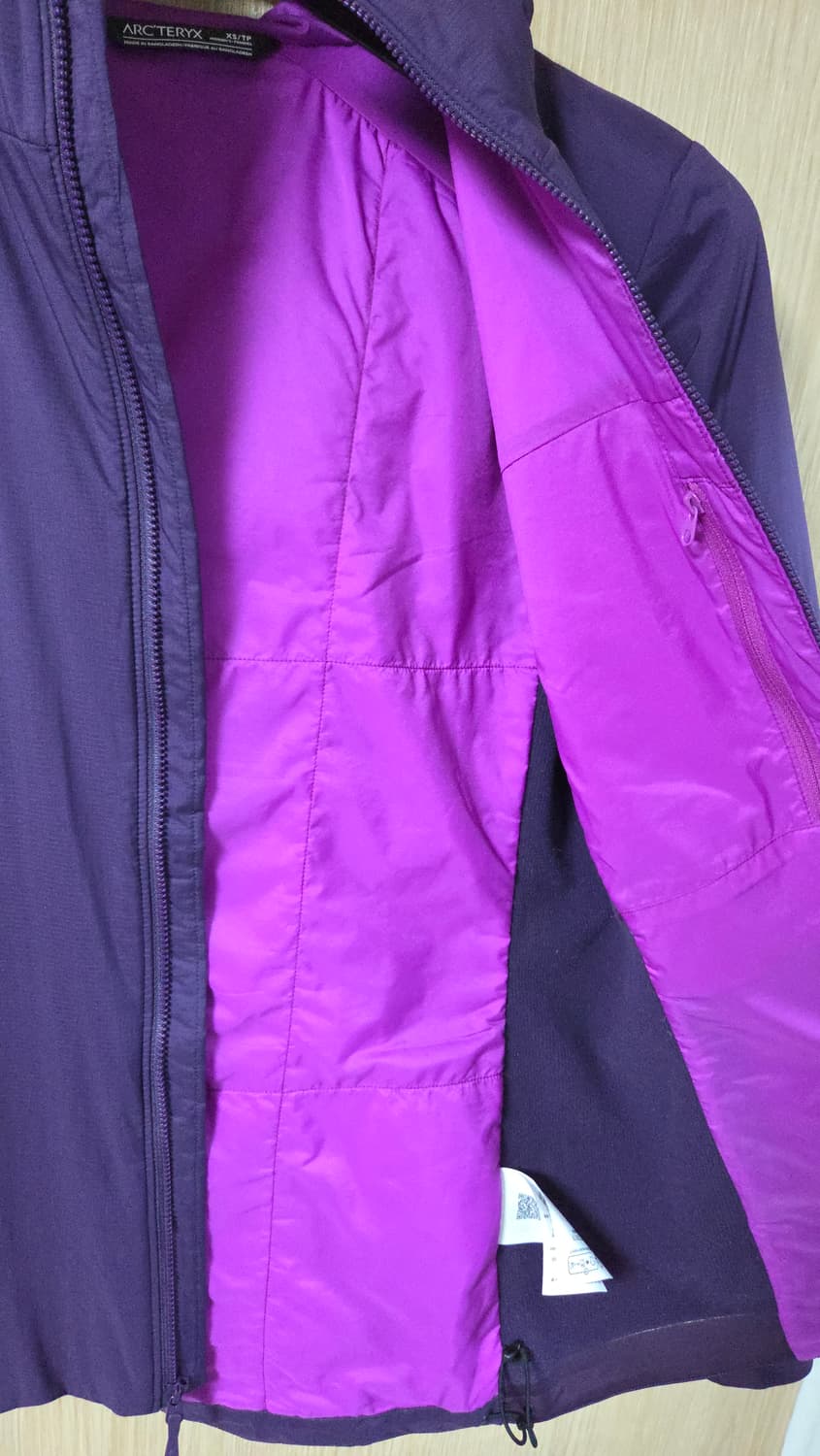 아크테릭스 아톰 후디 W 우먼즈 퍼플  상품이미지4