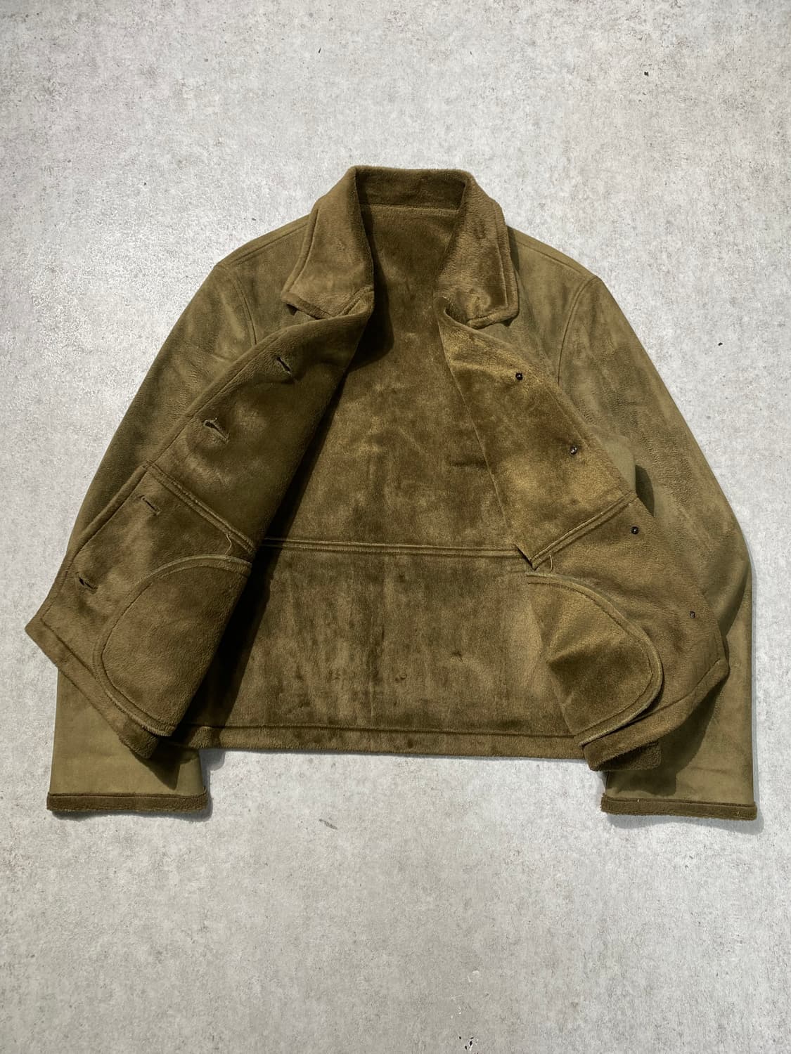 [M] 90s Vintage 빈티지 에스닉 시어링 자켓 상품이미지4