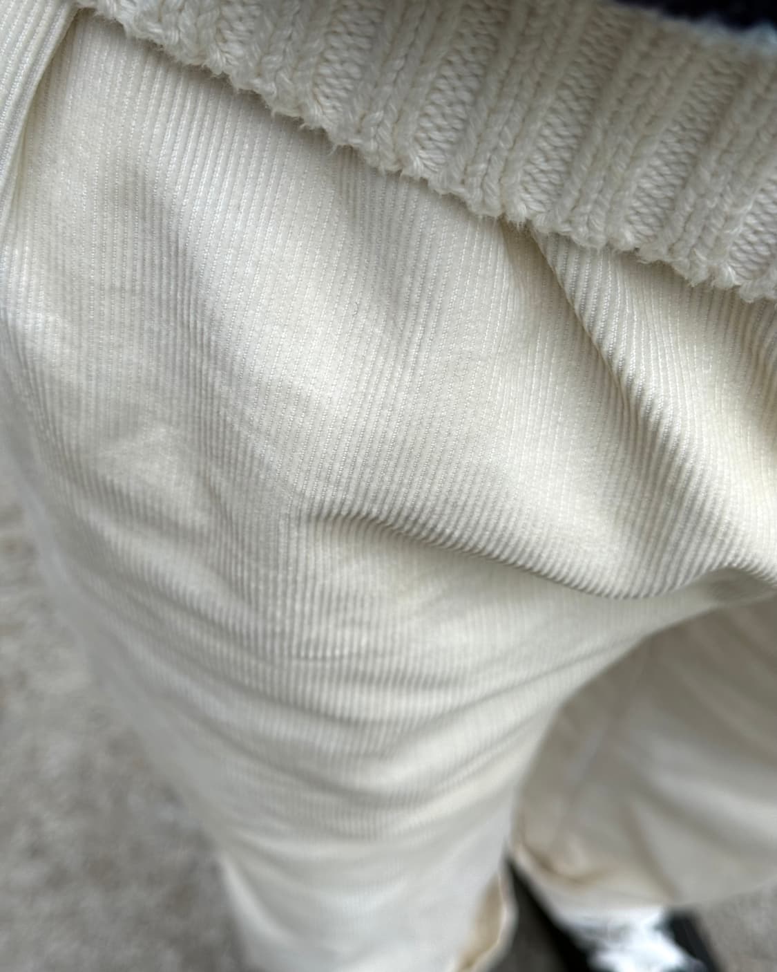 90‘s 폴로 랄프로렌 투턱 코듀로이 키팅 팬츠 36 상품이미지9