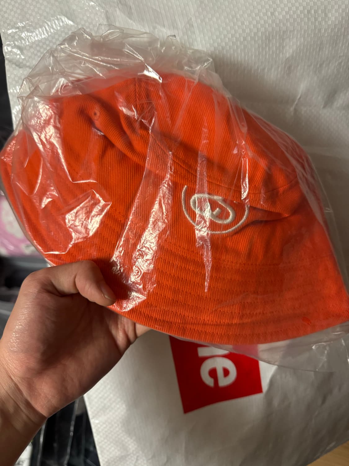 스투시 벙거지 오렌지 상품이미지1