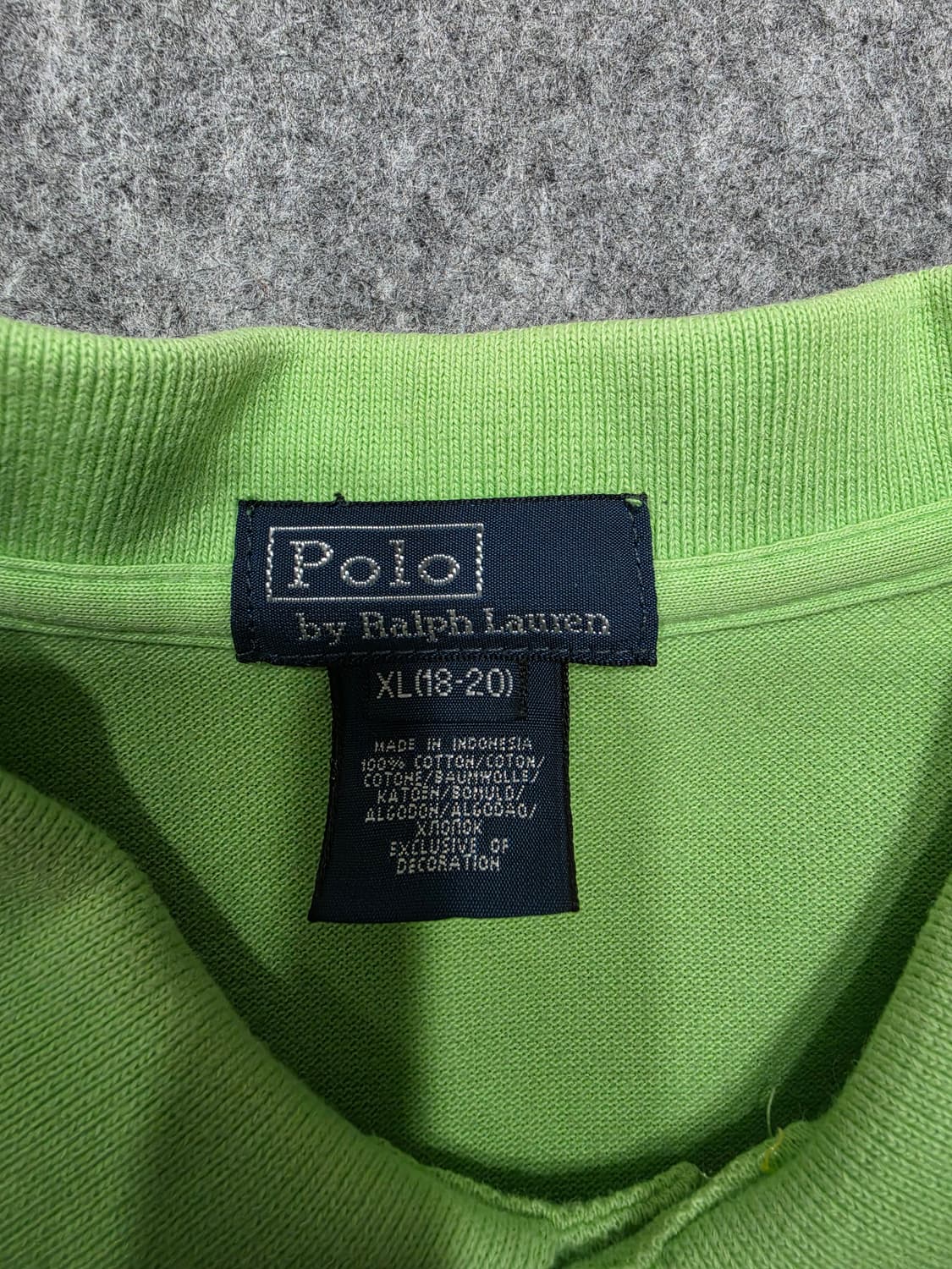 폴로 랄프로렌 PK 카라 긴팔티 보이즈 XL 상품이미지5