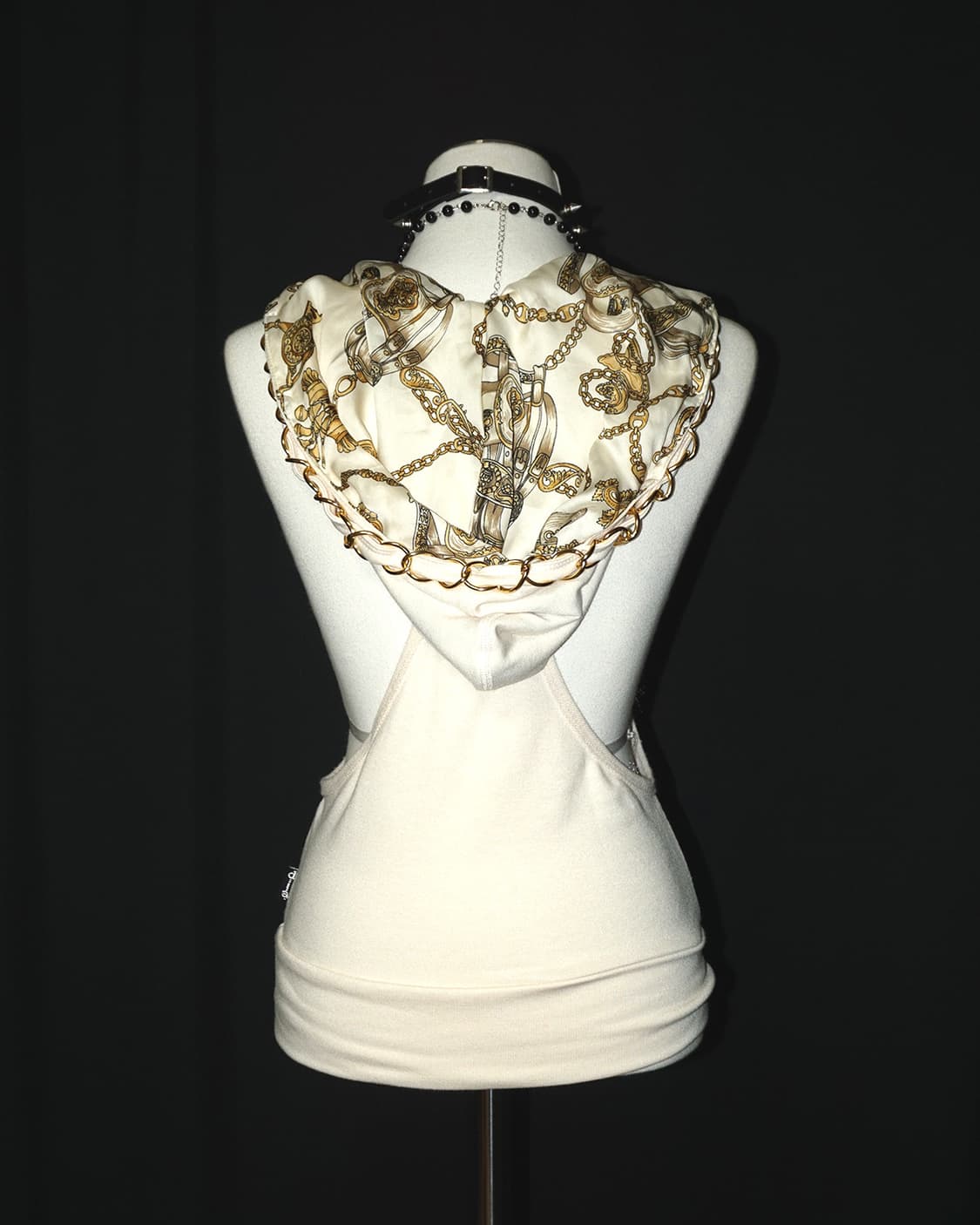 (d.i.a) gold chain punk hood  상품이미지6
