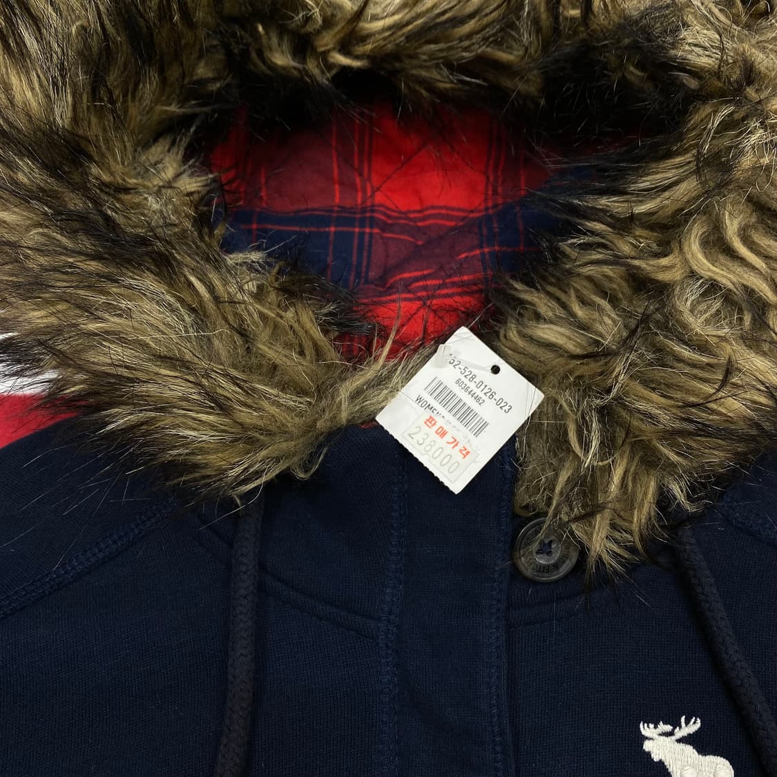 아베크롬비 후드집업 여성 XS  상품이미지5