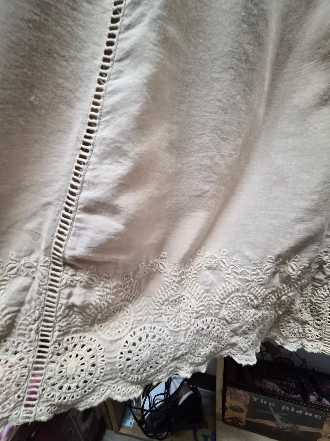 어반리서치 펀칭자수 원피스. 레이스 블라우스 상품이미지2