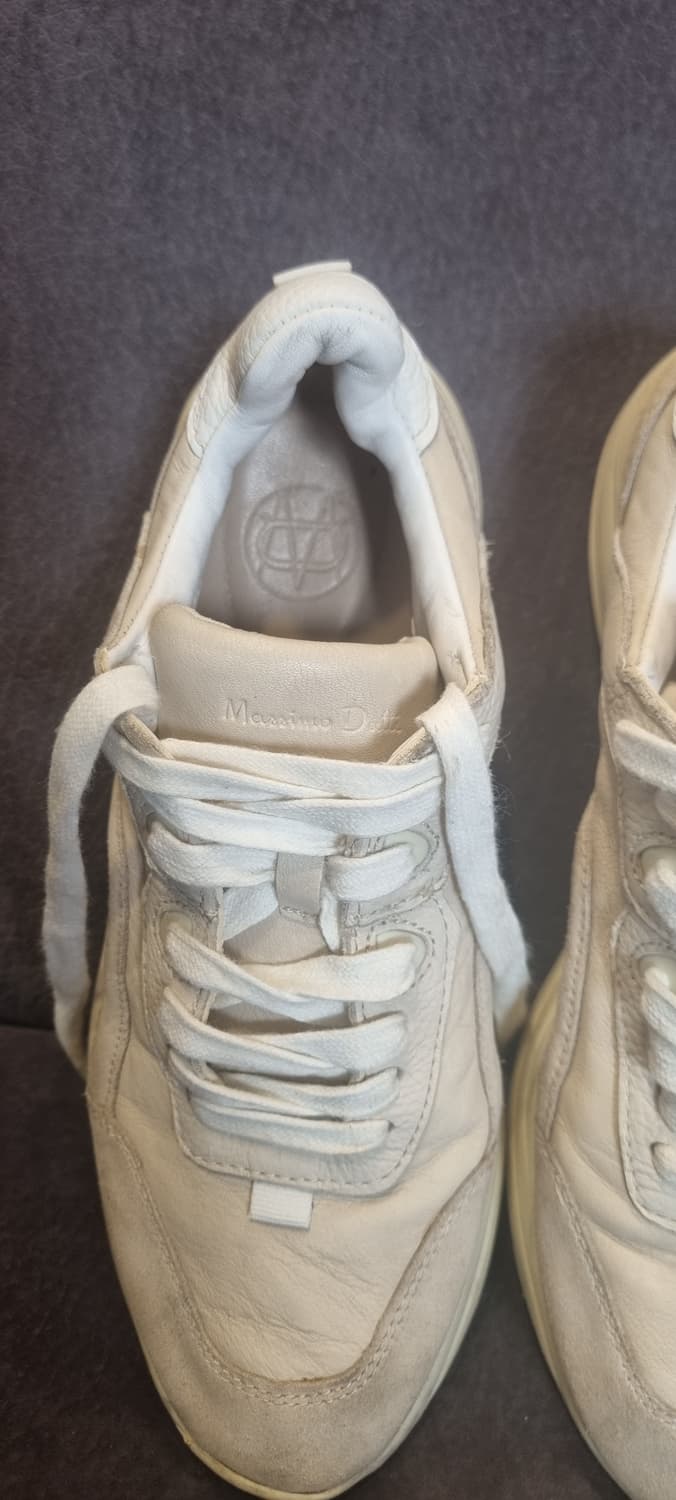 마시모두띠 가죽 스니커즈 37 상품이미지3