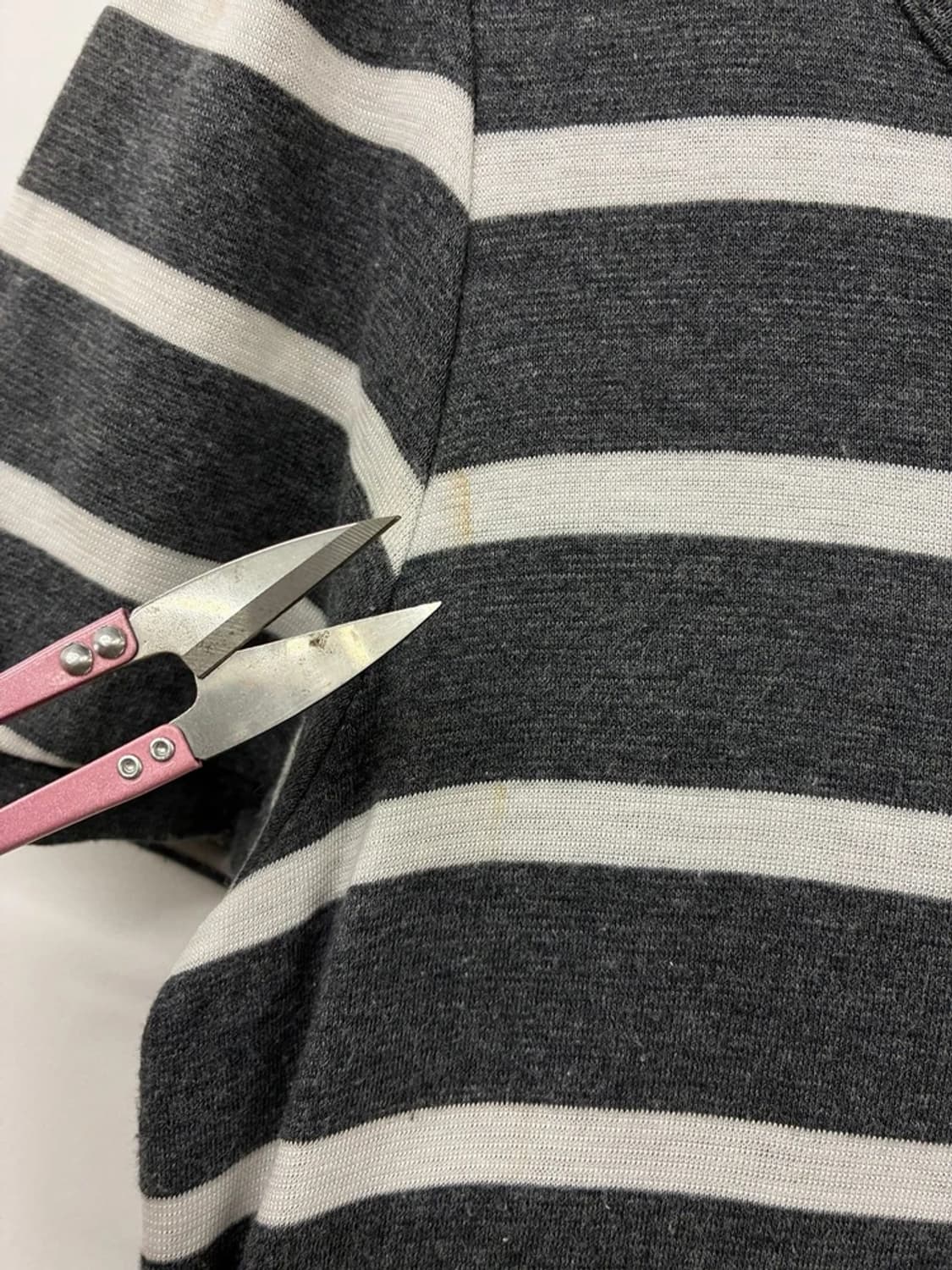 버버리 00's 골프 스트라이프 반팔 티셔츠 PN9768 상품이미지6