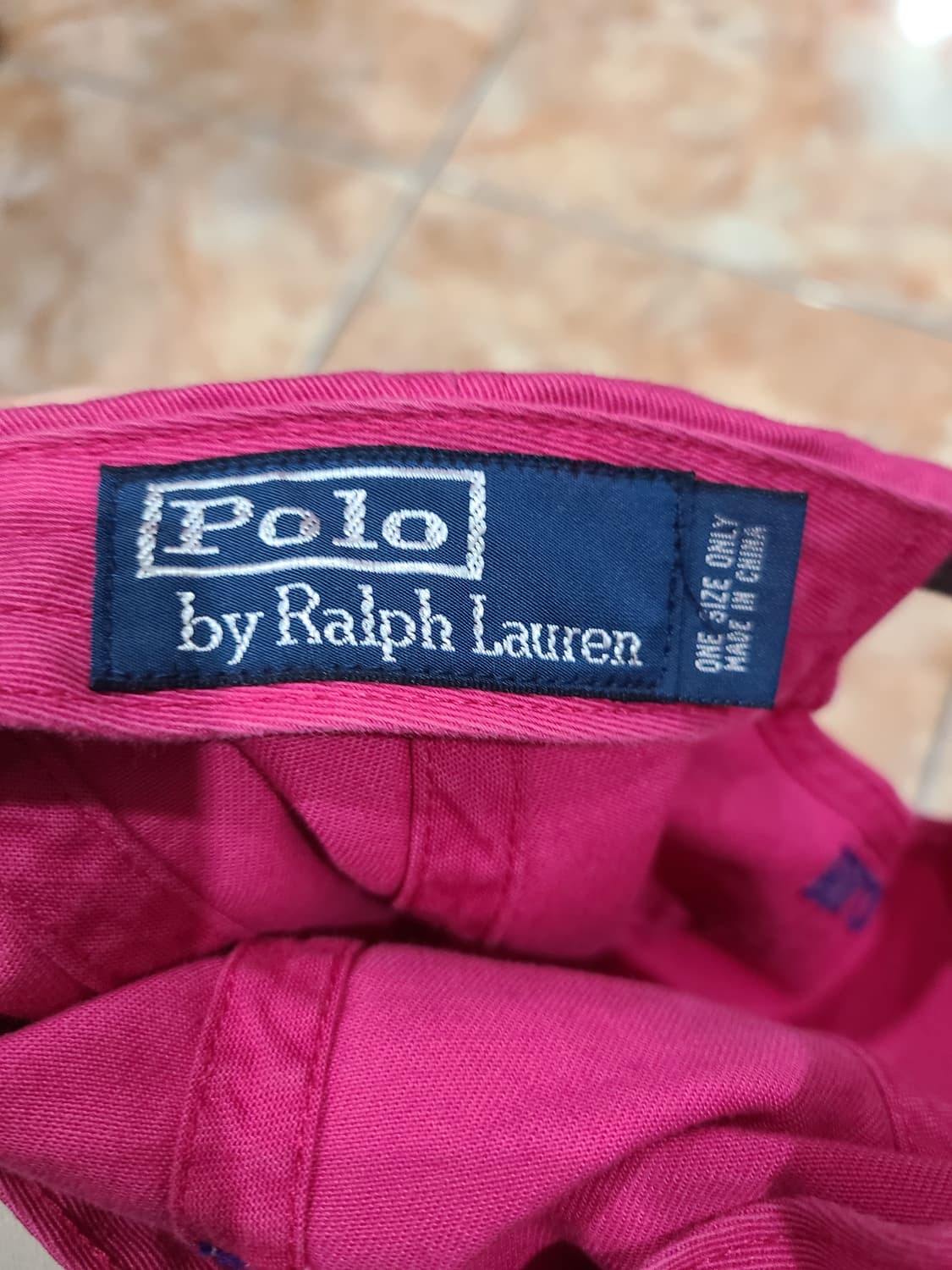 폴로랄프로렌 핫핑크 볼캡 (A) 상품이미지4