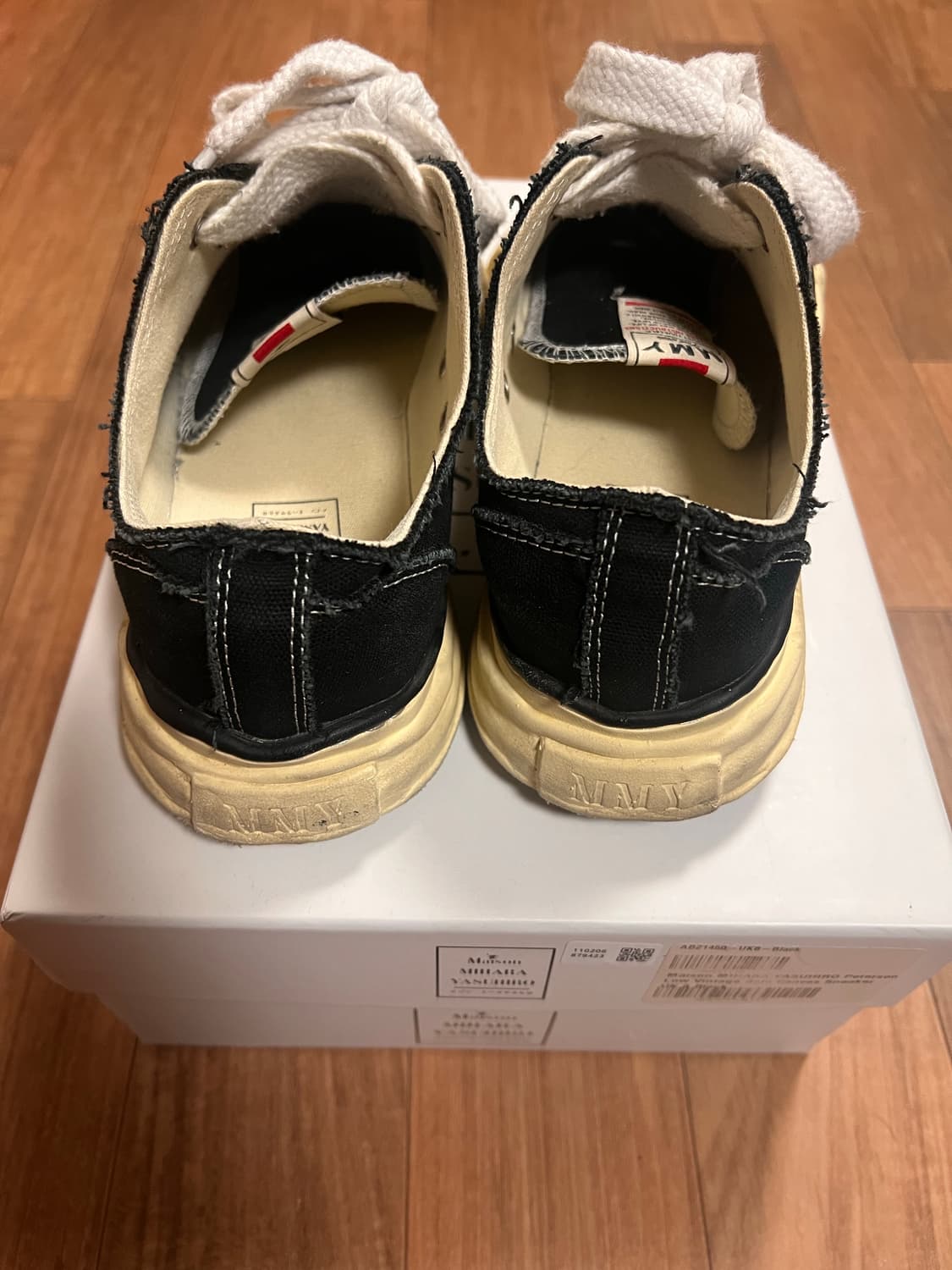 [42] 미하라야스히로 피터슨 블랙 빈티지솔 상품이미지4