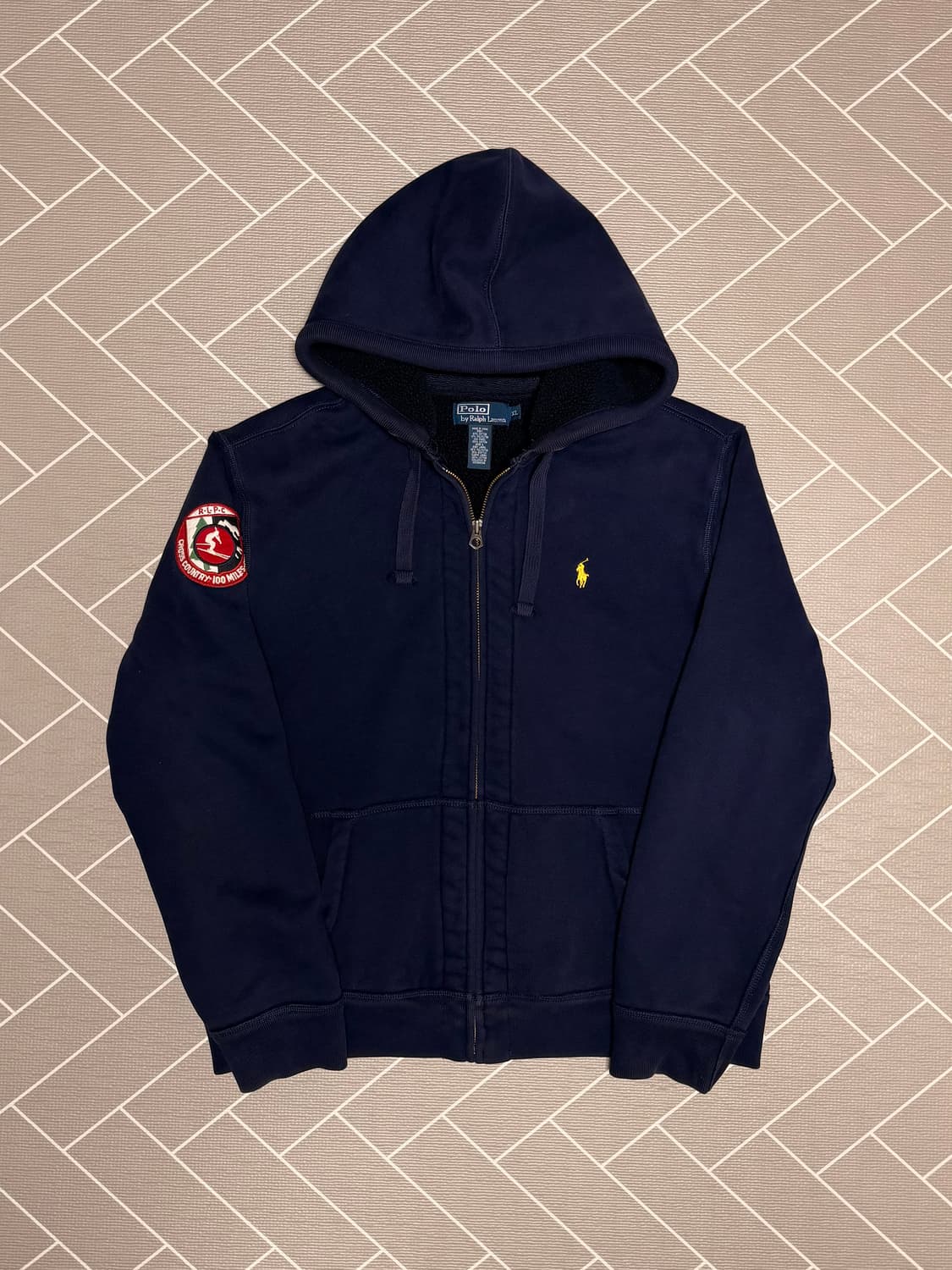 폴로 크로스 컨트리 스키 후드집업 상품이미지2