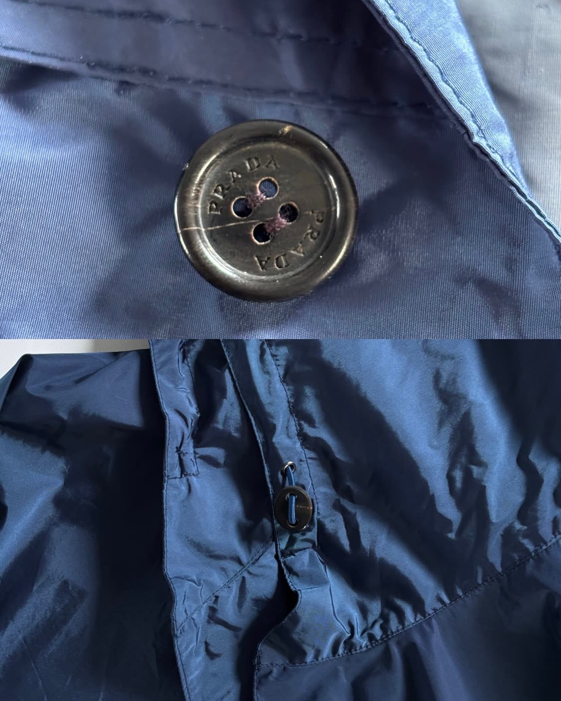 Prada 프라다 네이비 후드 윈드브레이커 상품이미지7