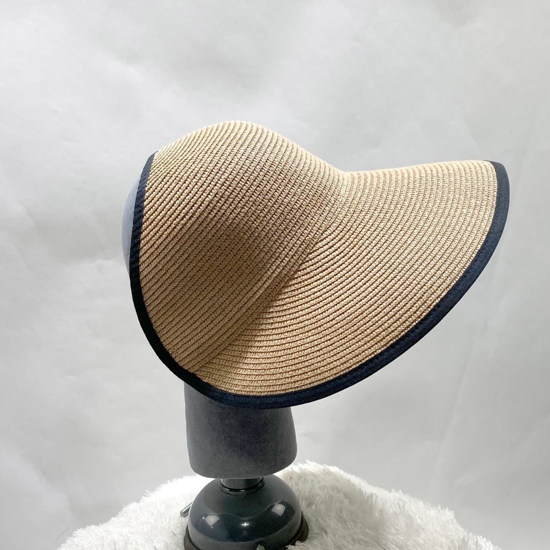 라탄 라피아 밀짚 썬캡 F  상품이미지4